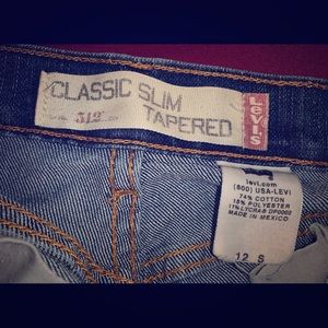 Levi’s classic 312 size 12 s